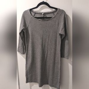 Casual striped mini dress, small